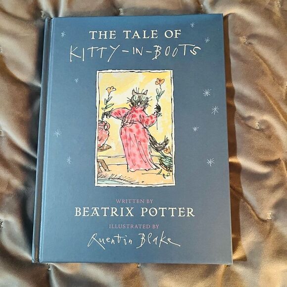 Children’s The Tale of Kitty in Boots Book by Beatrix Potter Hardcover with CD - Picture 5 of 10